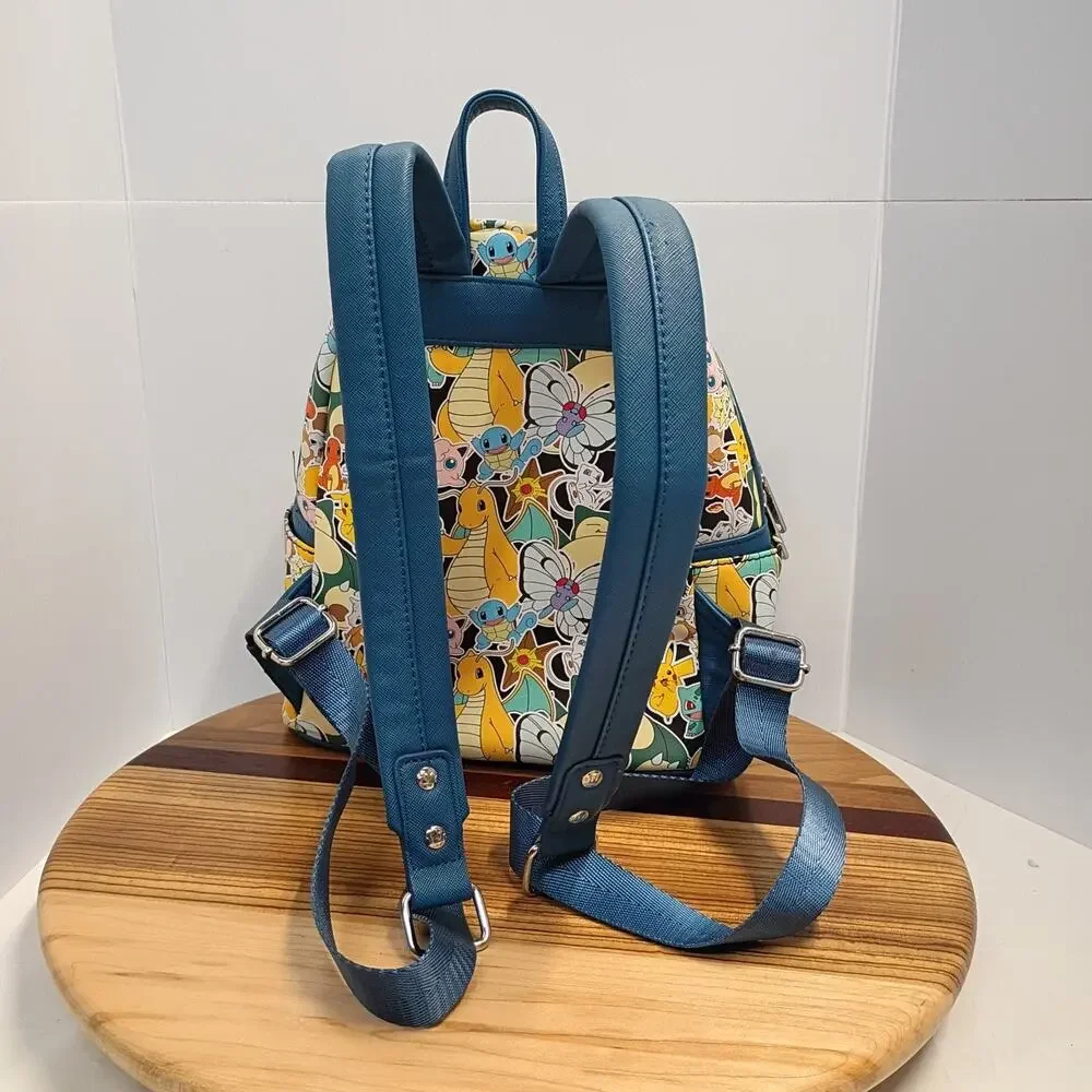 Loungefly Pokémon Sticker Collage Mini Backpack Pikachu Cubone Squirtle